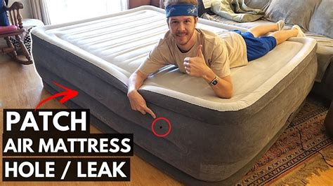 how to fix an air mattress leak|5 Ways to Locate a Leak in an Air Mattress